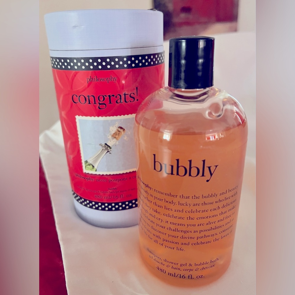 philosophy Congrats! - featuring Bubbly